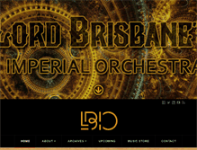 Tablet Screenshot of lordbrisbane.com